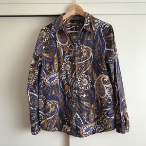 Vintage Jones New York Paisley Blouse
